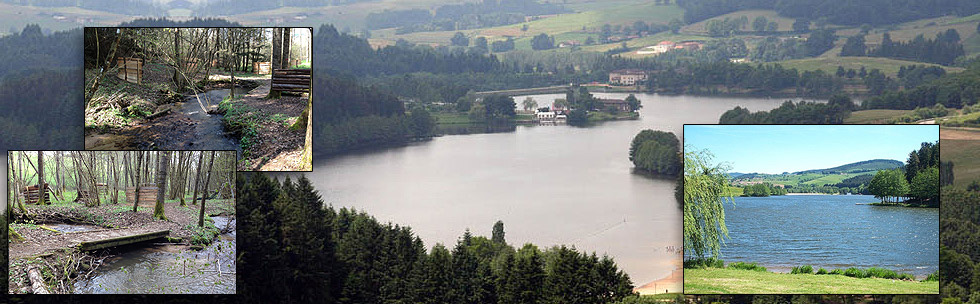 Paintball au Lac des Sapins à Cublize dans le Rhône.